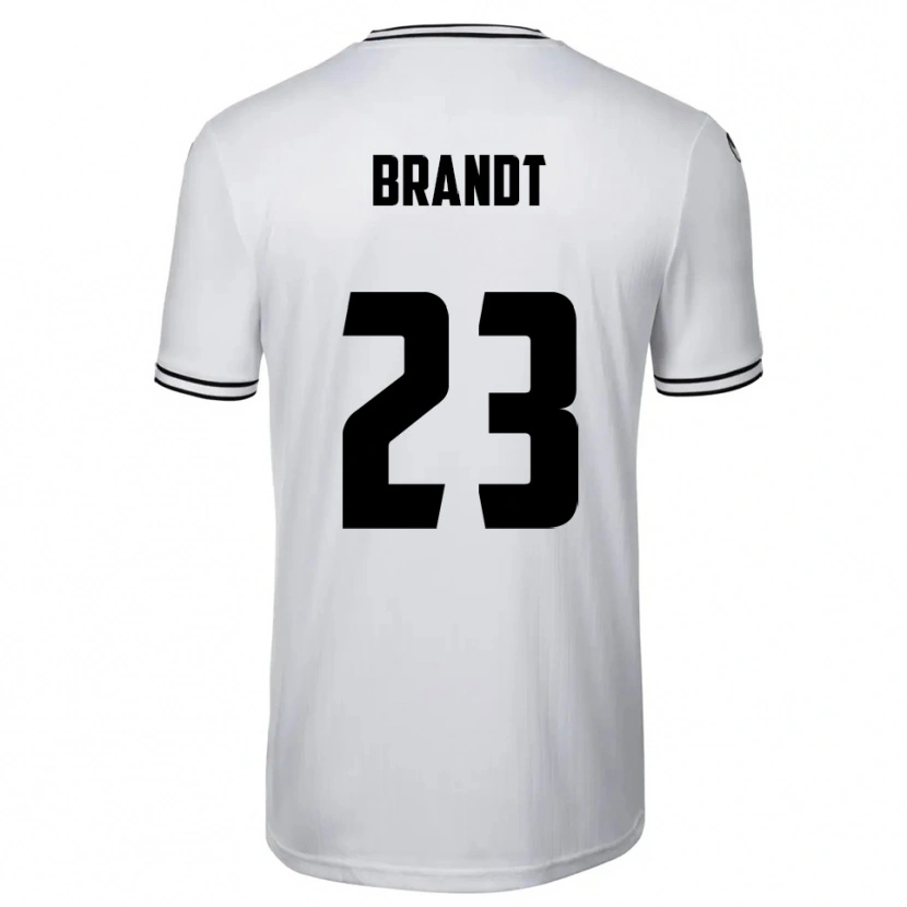 Danxen Damen Max Brandt #23 Weiß Schwarz Heimtrikot Trikot 2025/26 T-Shirt Österreich