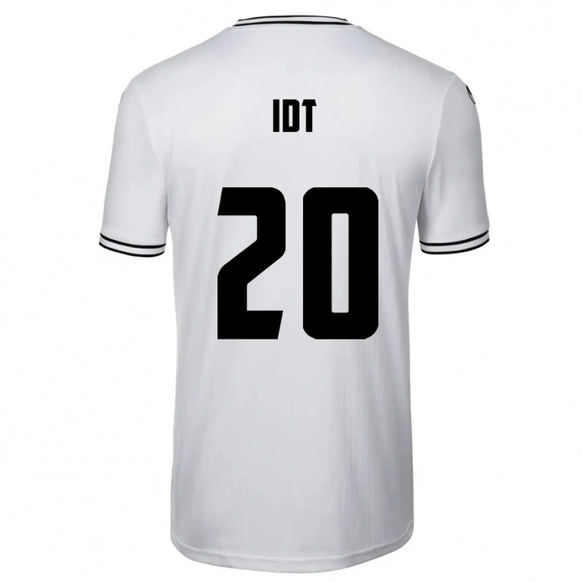 Danxen Damen David Idt #20 Weiß Schwarz Heimtrikot Trikot 2025/26 T-Shirt Österreich