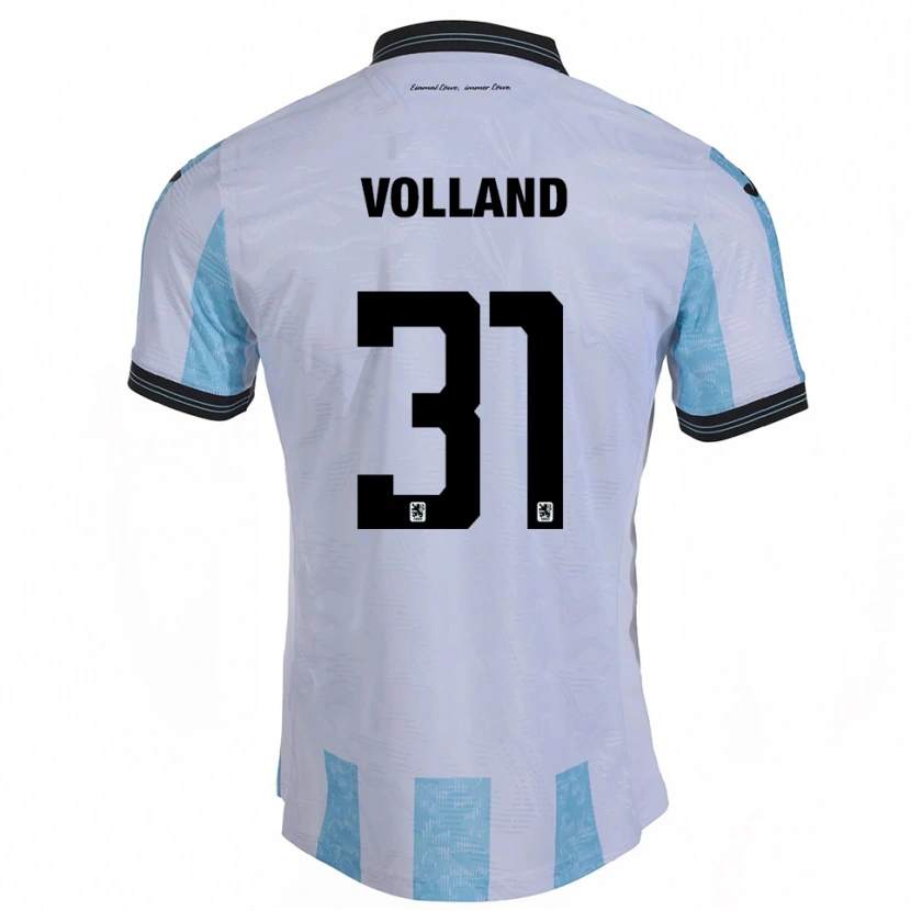 Danxen Damen Kevin Volland #31 Weiß Himmelblau Heimtrikot Trikot 2025/26 T-Shirt Österreich