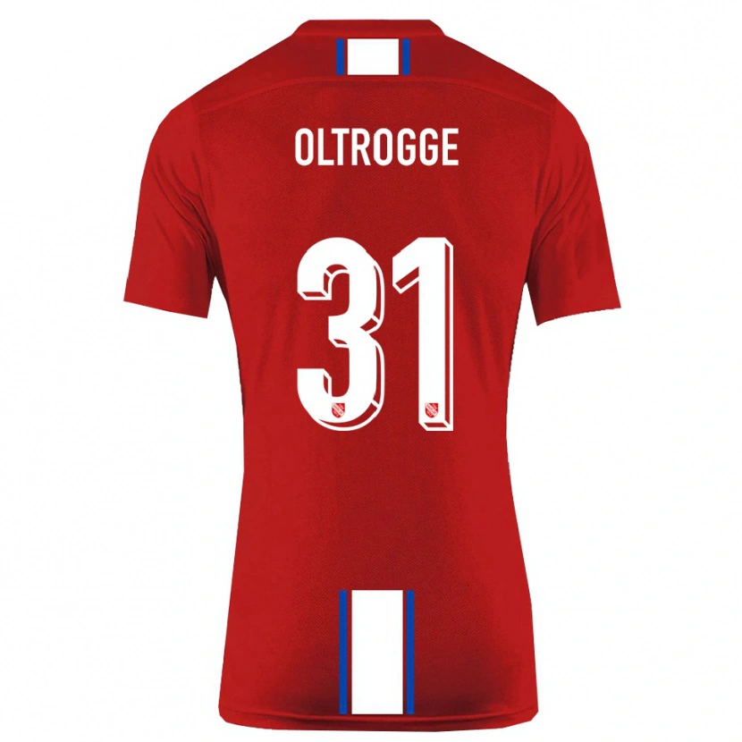Danxen Damen Jannik Oltrogge #31 Rot Weiß Heimtrikot Trikot 2025/26 T-Shirt Österreich