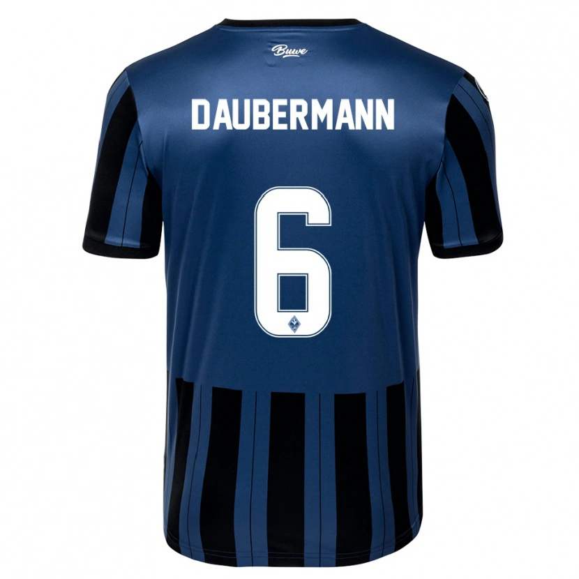 Danxen Damen Jonas Daubermann #6 Blau Grau Schwarz Heimtrikot Trikot 2025/26 T-Shirt Österreich