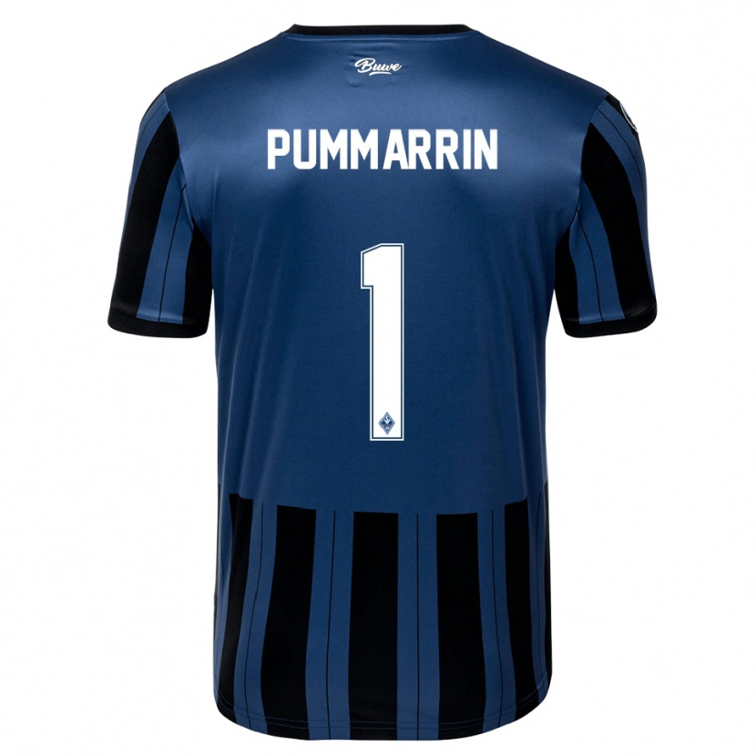 Danxen Damen Kritsana Pummarrin #1 Blau Grau Schwarz Heimtrikot Trikot 2025/26 T-Shirt Österreich