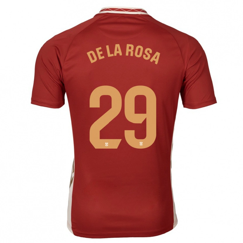 Danxen Damen Raúl De La Rosa #29 Burgunder Gold Auswärtstrikot Trikot 2025/26 T-Shirt Österreich