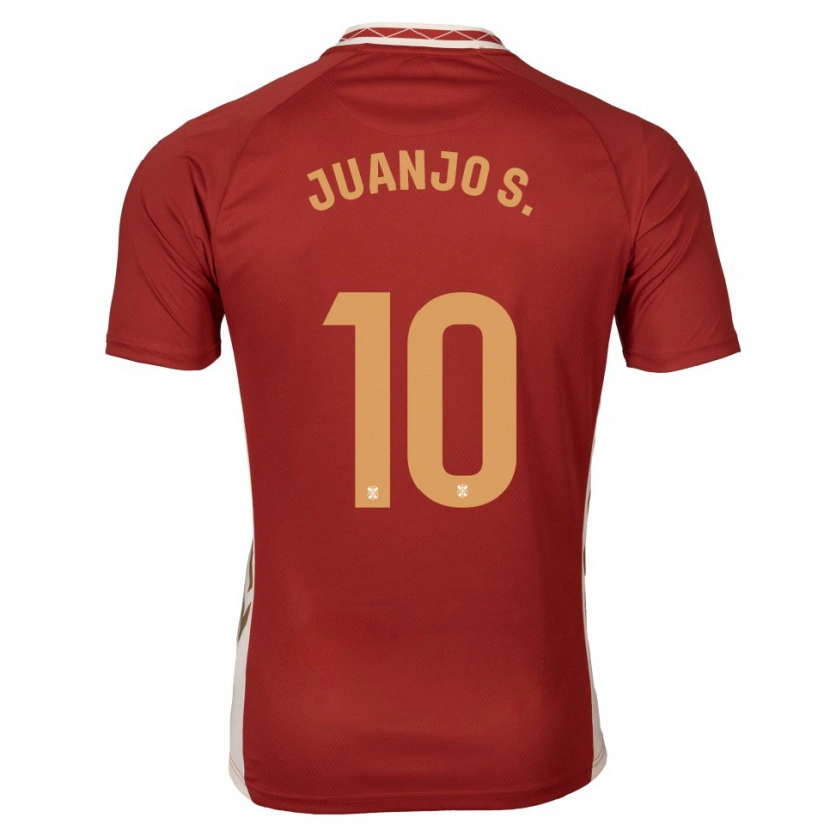 Danxen Damen Juanjo Sánchez #10 Burgunder Gold Auswärtstrikot Trikot 2025/26 T-Shirt Österreich