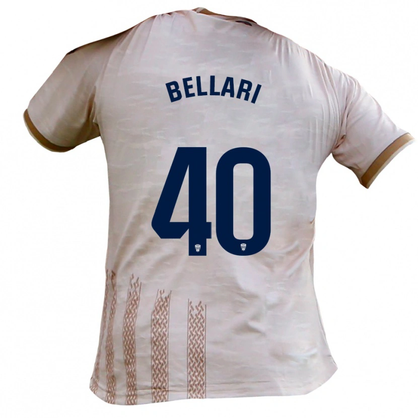 Danxen Damen Hamza Bellari #40 Cremeweiß Braun Auswärtstrikot Trikot 2025/26 T-Shirt Österreich