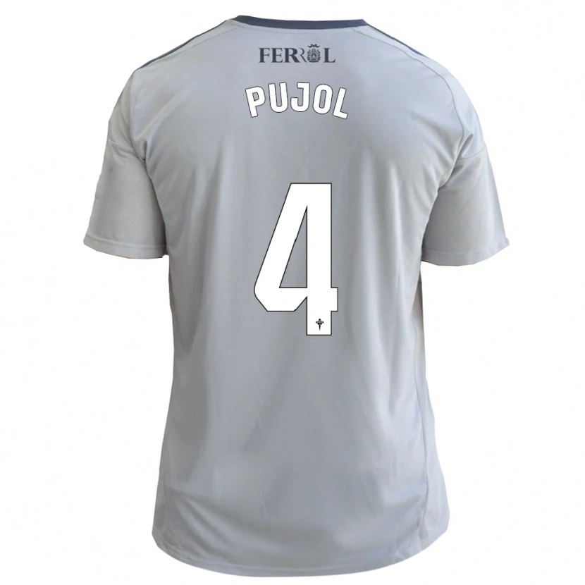 Danxen Damen Edgar Pujol #4 Grau Silber Auswärtstrikot Trikot 2025/26 T-Shirt Österreich