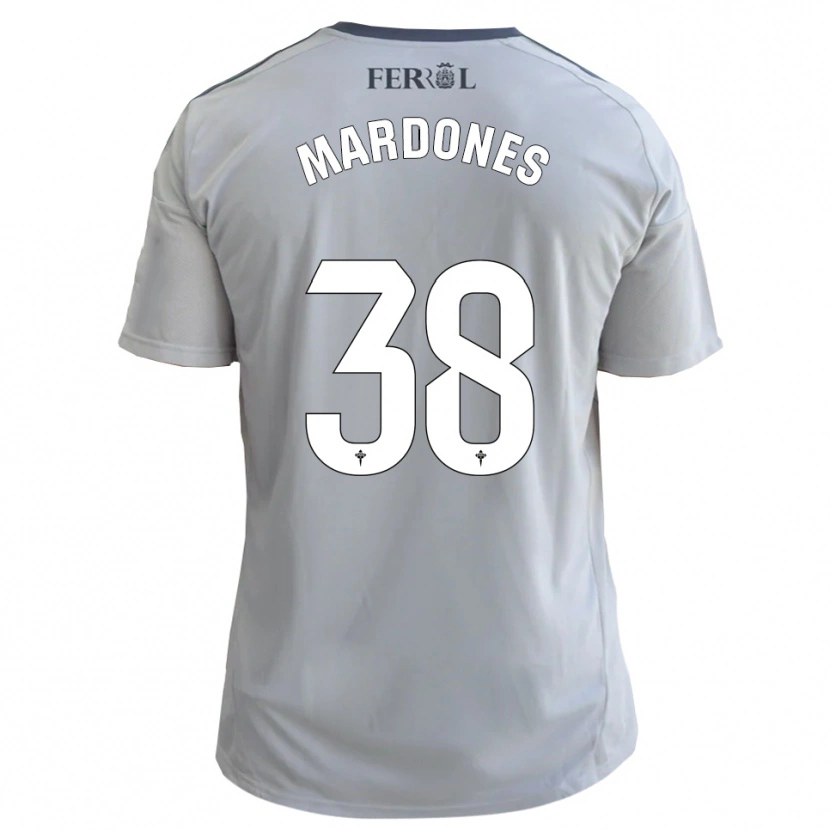 Danxen Damen Alvaro Mardones #38 Grau Silber Auswärtstrikot Trikot 2025/26 T-Shirt Österreich