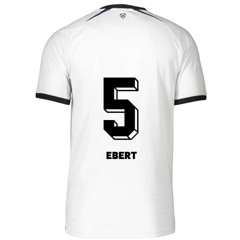 Danxen Damen Phine Ebert #5 Weiß Schwarz Auswärtstrikot Trikot 2025/26 T-Shirt Österreich