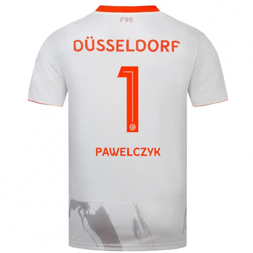 Danxen Damen Tobias Pawelczyk #1 Weiß Orange Auswärtstrikot Trikot 2025/26 T-Shirt Österreich