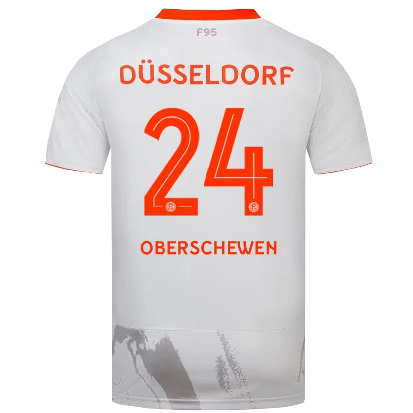 Danxen Damen Elias Oberschewen #24 Weiß Orange Auswärtstrikot Trikot 2025/26 T-Shirt Österreich
