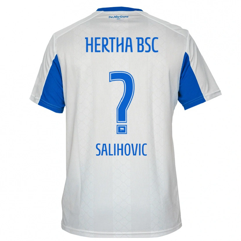 Danxen Damen Mirza Salihovic #0 Weiß Blau Auswärtstrikot Trikot 2025/26 T-Shirt Österreich