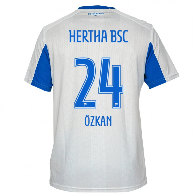 Danxen Damen Muhammed Özkan #24 Weiß Blau Auswärtstrikot Trikot 2025/26 T-Shirt Österreich