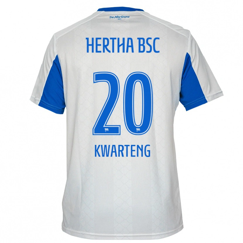 Danxen Damen Ferdinand Kwarteng #20 Weiß Blau Auswärtstrikot Trikot 2025/26 T-Shirt Österreich