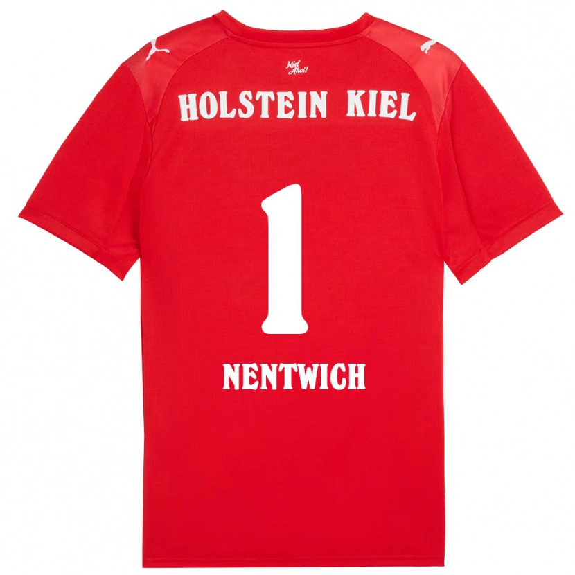 Danxen Damen Emma Nentwich #1 Rot Blau Auswärtstrikot Trikot 2025/26 T-Shirt Österreich
