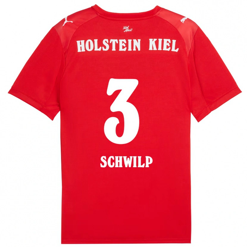 Danxen Damen Bent Schwilp #3 Rot Blau Auswärtstrikot Trikot 2025/26 T-Shirt Österreich