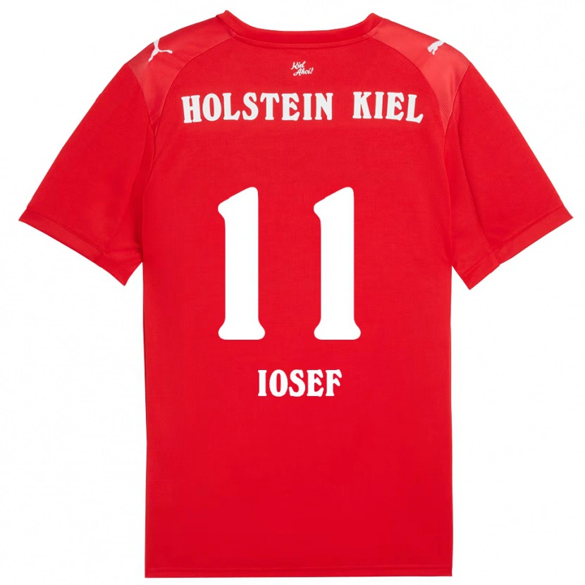 Danxen Damen Mark Iosef #11 Rot Blau Auswärtstrikot Trikot 2025/26 T-Shirt Österreich