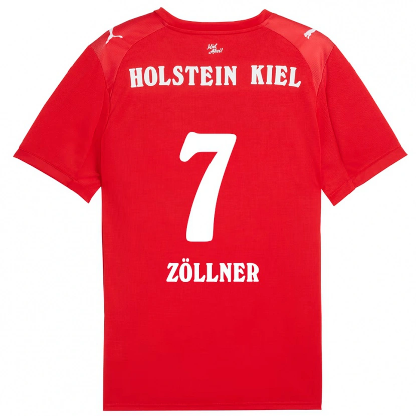 Danxen Damen Younes Zöllner #7 Rot Blau Auswärtstrikot Trikot 2025/26 T-Shirt Österreich