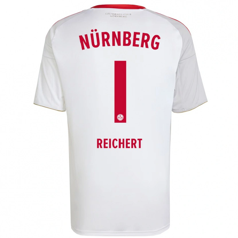 Danxen Damen Jan Reichert #1 Weiß Rot Auswärtstrikot Trikot 2025/26 T-Shirt Österreich
