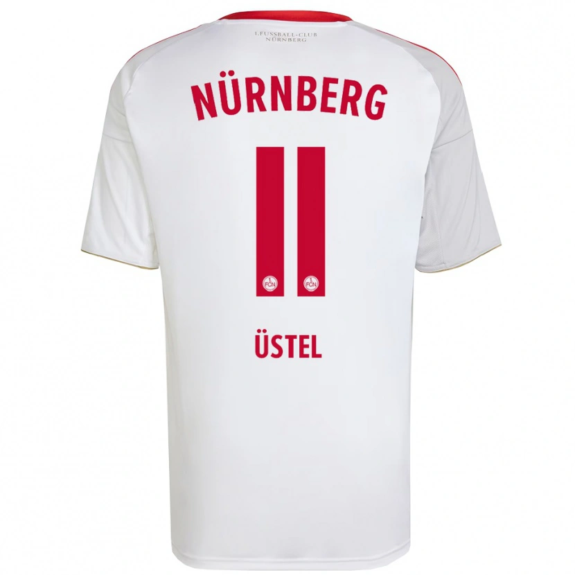 Danxen Damen Nizar Üstel #11 Weiß Rot Auswärtstrikot Trikot 2025/26 T-Shirt Österreich