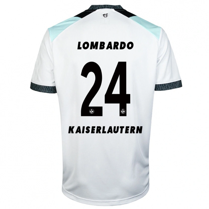 Danxen Damen Ben Lombardo #24 Weiß Schwarz Auswärtstrikot Trikot 2025/26 T-Shirt Österreich