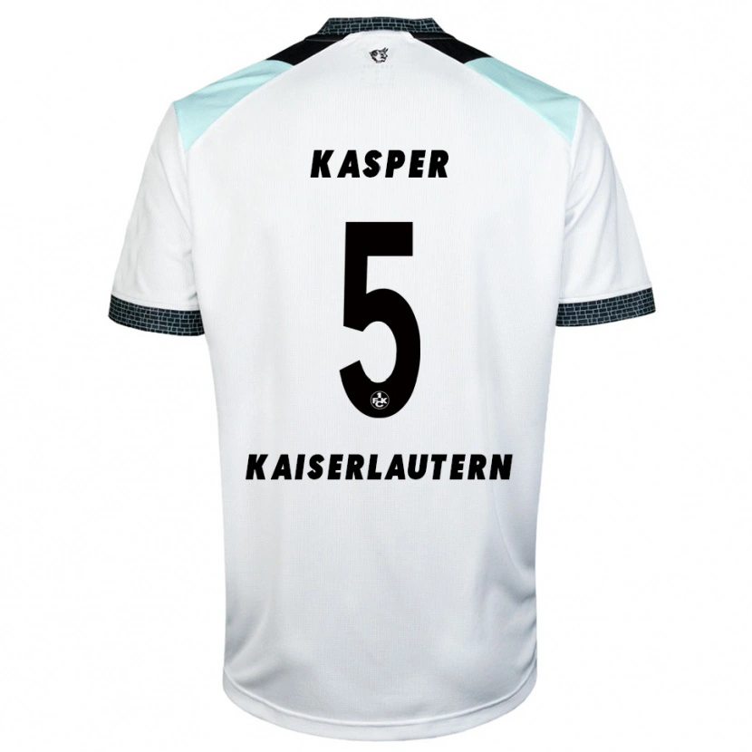Danxen Damen Linus Kasper #5 Weiß Schwarz Auswärtstrikot Trikot 2025/26 T-Shirt Österreich