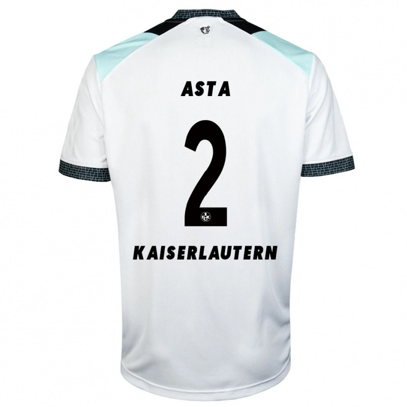 Danxen Damen Simon Asta #2 Weiß Schwarz Auswärtstrikot Trikot 2025/26 T-Shirt Österreich
