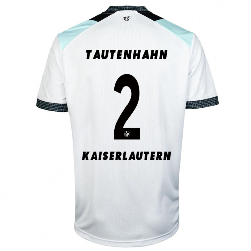 Danxen Damen Linus Tautenhahn #2 Weiß Schwarz Auswärtstrikot Trikot 2025/26 T-Shirt Österreich