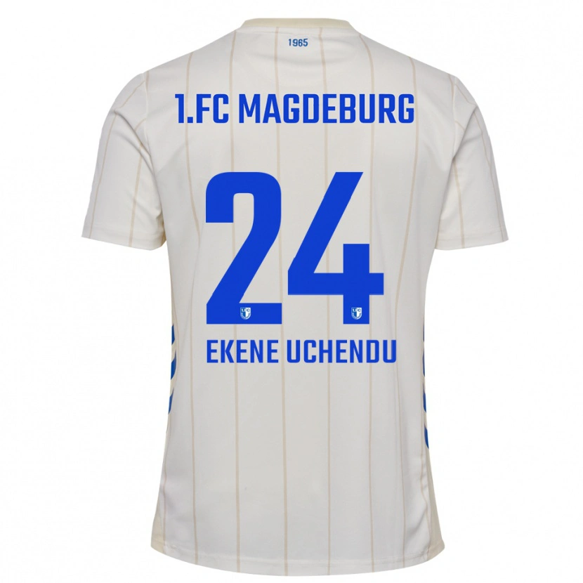 Danxen Damen Esposito Ekene Uchendu #24 Weiß Blau Auswärtstrikot Trikot 2025/26 T-Shirt Österreich