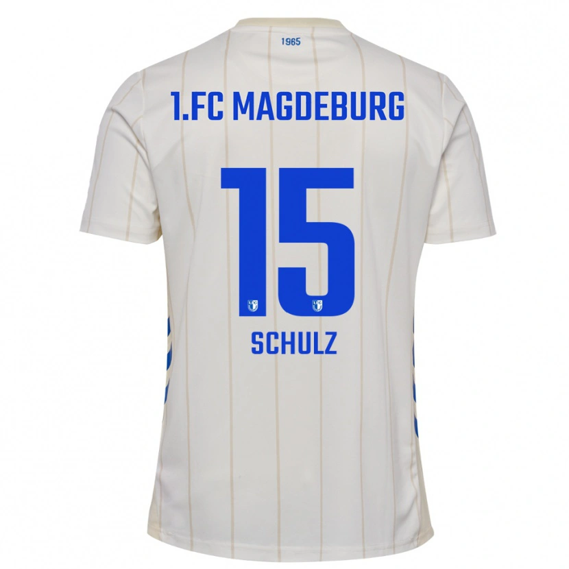 Danxen Damen Yona Schulz #15 Weiß Blau Auswärtstrikot Trikot 2025/26 T-Shirt Österreich
