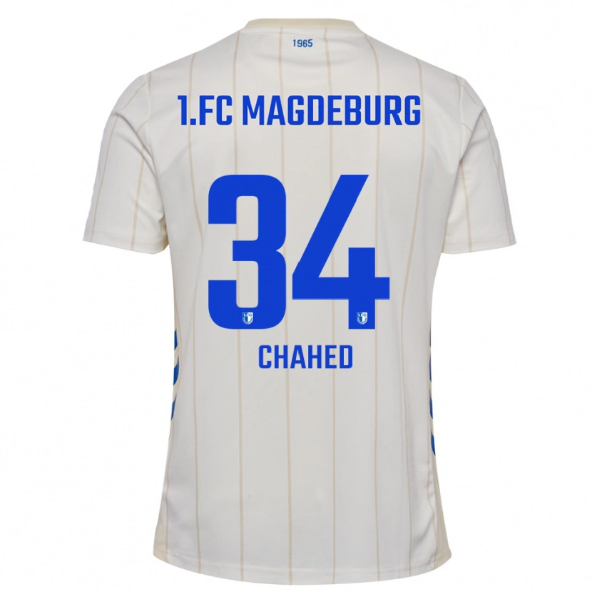 Danxen Damen Tarek Chahed #34 Weiß Blau Auswärtstrikot Trikot 2025/26 T-Shirt Österreich