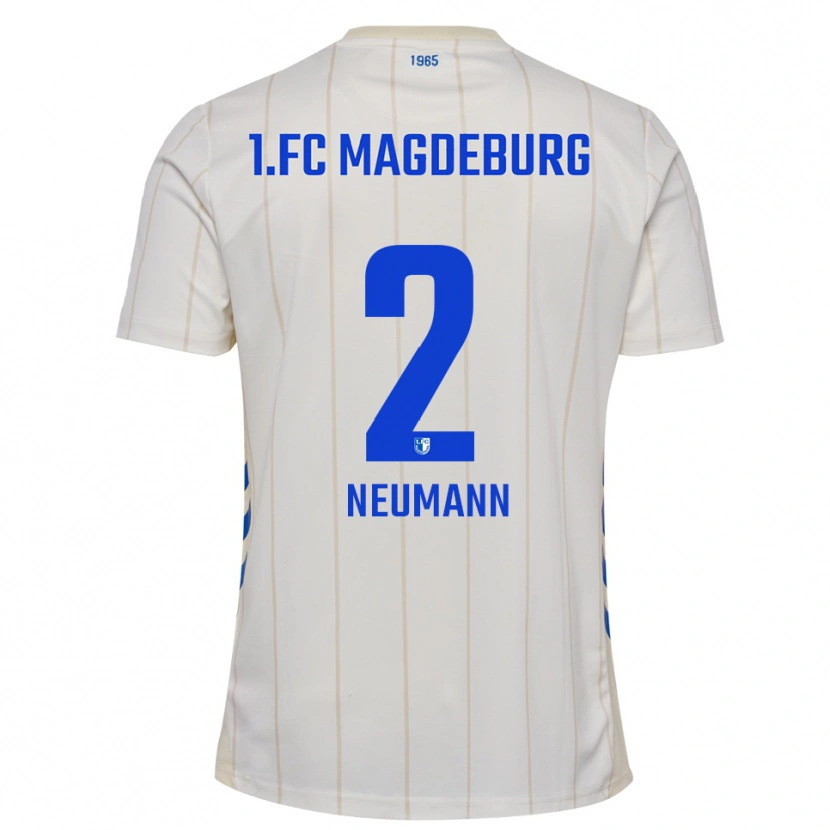 Danxen Damen Lena Neumann #2 Weiß Blau Auswärtstrikot Trikot 2025/26 T-Shirt Österreich