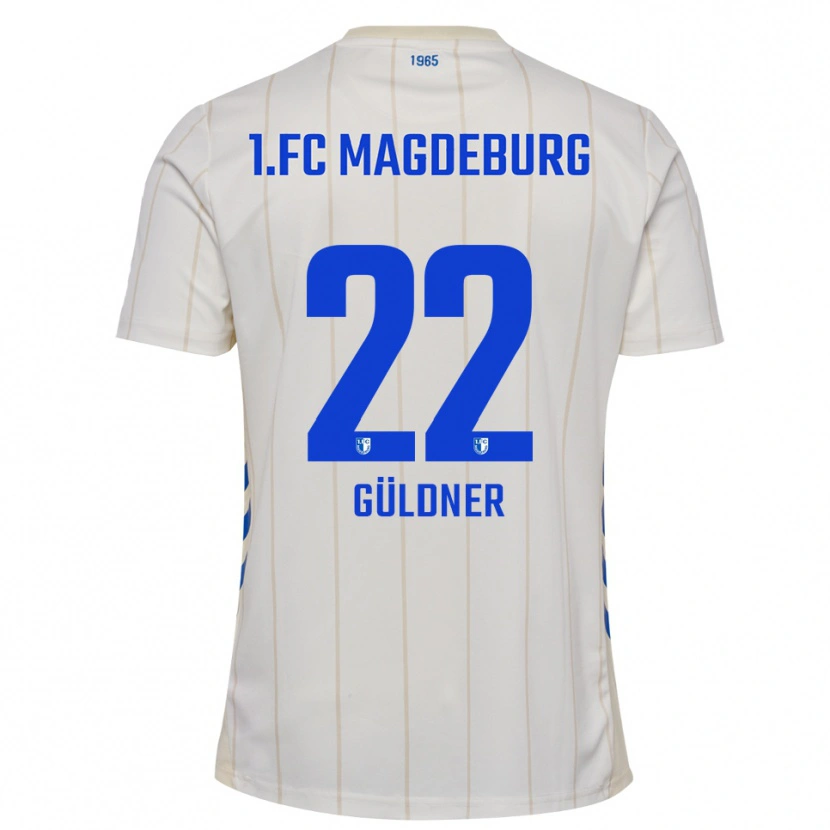 Danxen Damen Felix Güldner #22 Weiß Blau Auswärtstrikot Trikot 2025/26 T-Shirt Österreich
