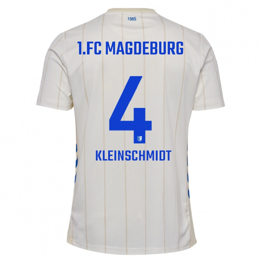 Danxen Damen Max Kleinschmidt #4 Weiß Blau Auswärtstrikot Trikot 2025/26 T-Shirt Österreich