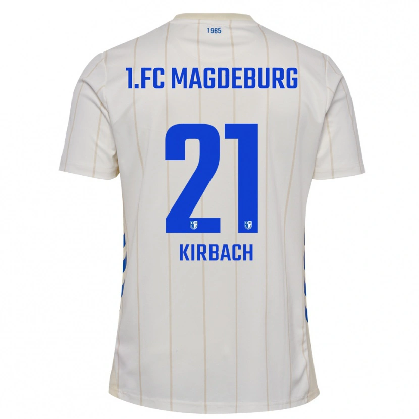 Danxen Damen Gustav Kirbach #21 Weiß Blau Auswärtstrikot Trikot 2025/26 T-Shirt Österreich