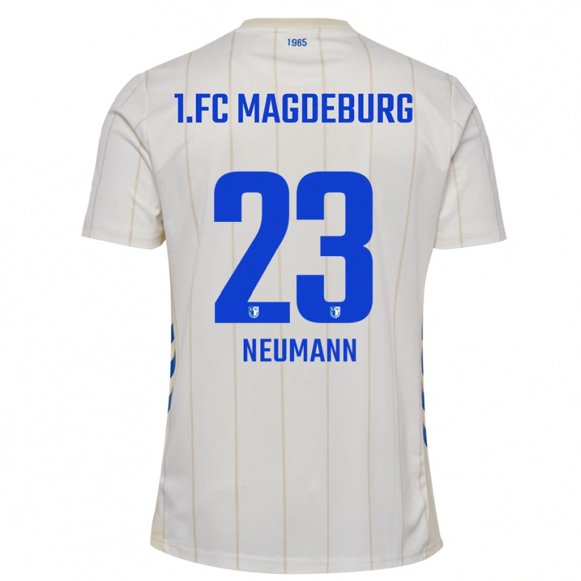 Danxen Damen Annika Neumann #23 Weiß Blau Auswärtstrikot Trikot 2025/26 T-Shirt Österreich