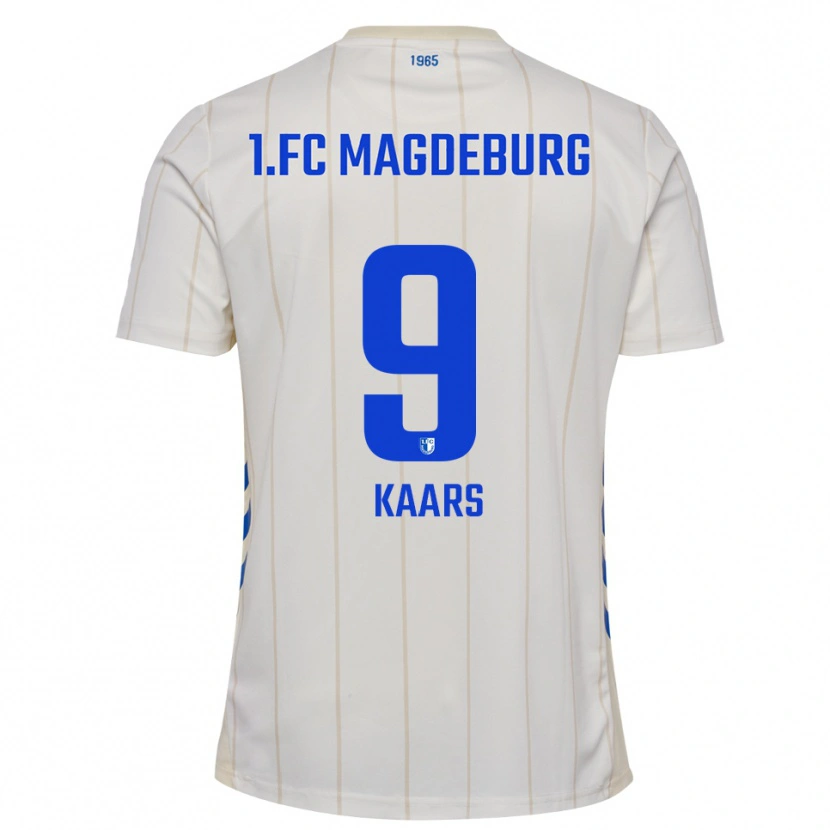 Danxen Damen Martijn Kaars #9 Weiß Blau Auswärtstrikot Trikot 2025/26 T-Shirt Österreich