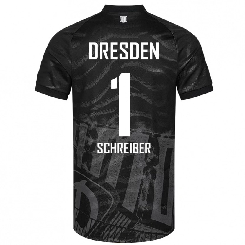 Danxen Damen Tim Schreiber #1 Schwarz Grau Auswärtstrikot Trikot 2025/26 T-Shirt Österreich