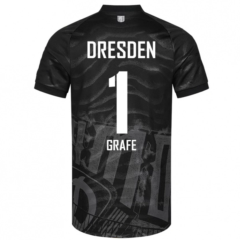 Danxen Damen Marlon Grafe #1 Schwarz Grau Auswärtstrikot Trikot 2025/26 T-Shirt Österreich