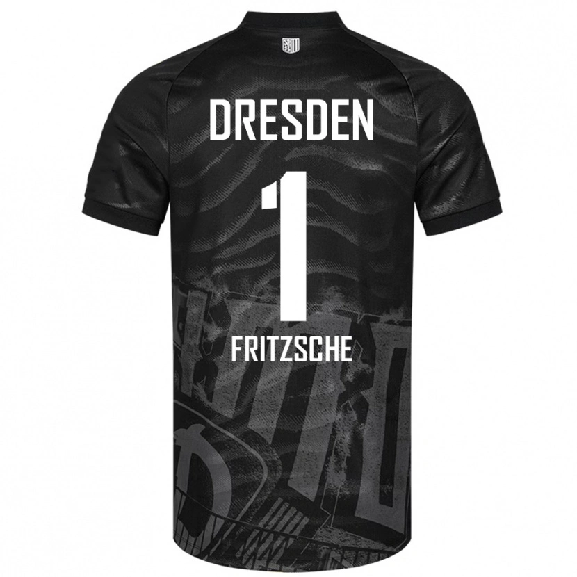Danxen Damen Maximus Fritzsche #1 Schwarz Grau Auswärtstrikot Trikot 2025/26 T-Shirt Österreich