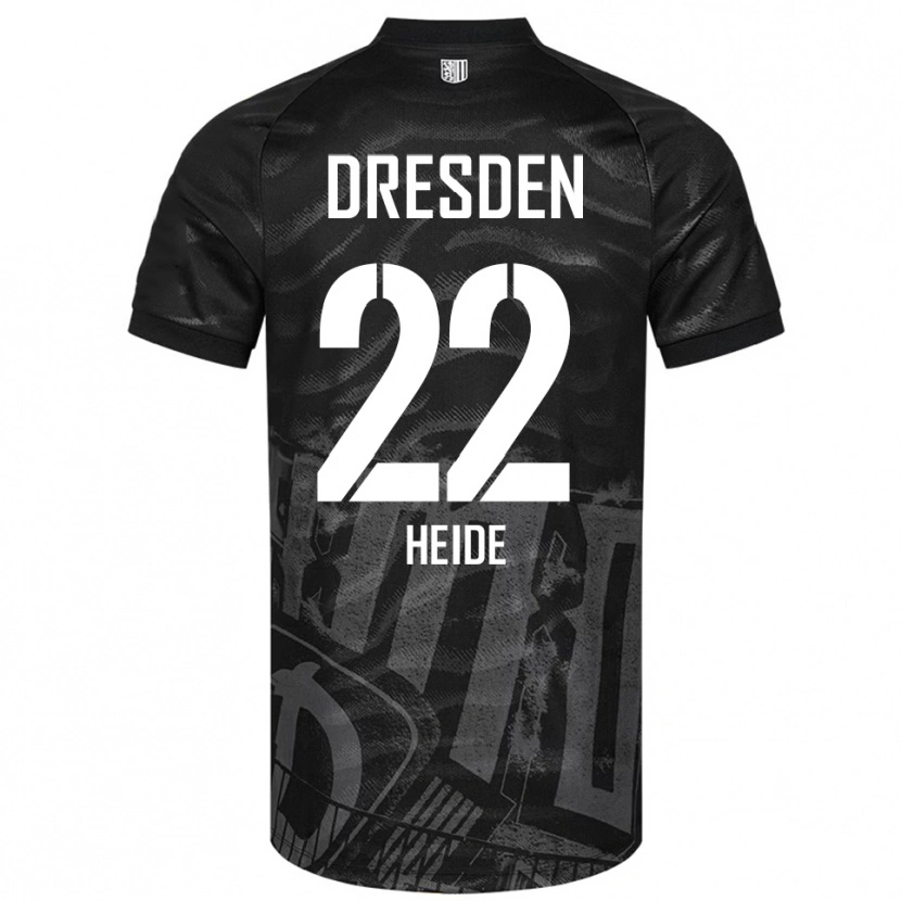 Danxen Damen Pepe Heide #22 Schwarz Grau Auswärtstrikot Trikot 2025/26 T-Shirt Österreich