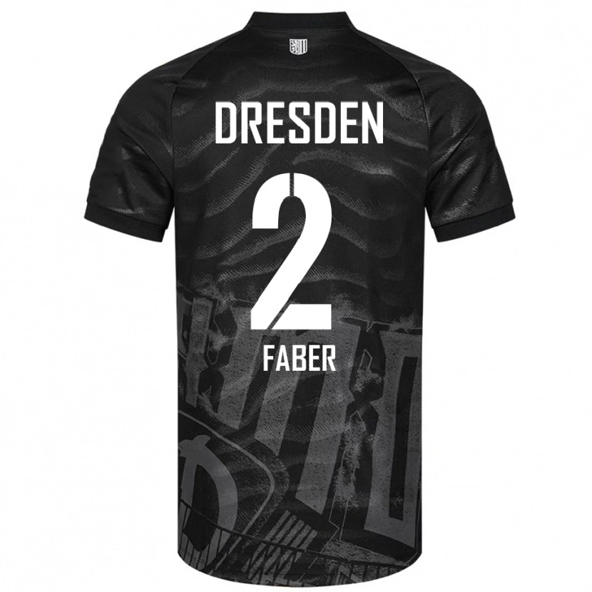 Danxen Damen Konrad Faber #2 Schwarz Grau Auswärtstrikot Trikot 2025/26 T-Shirt Österreich