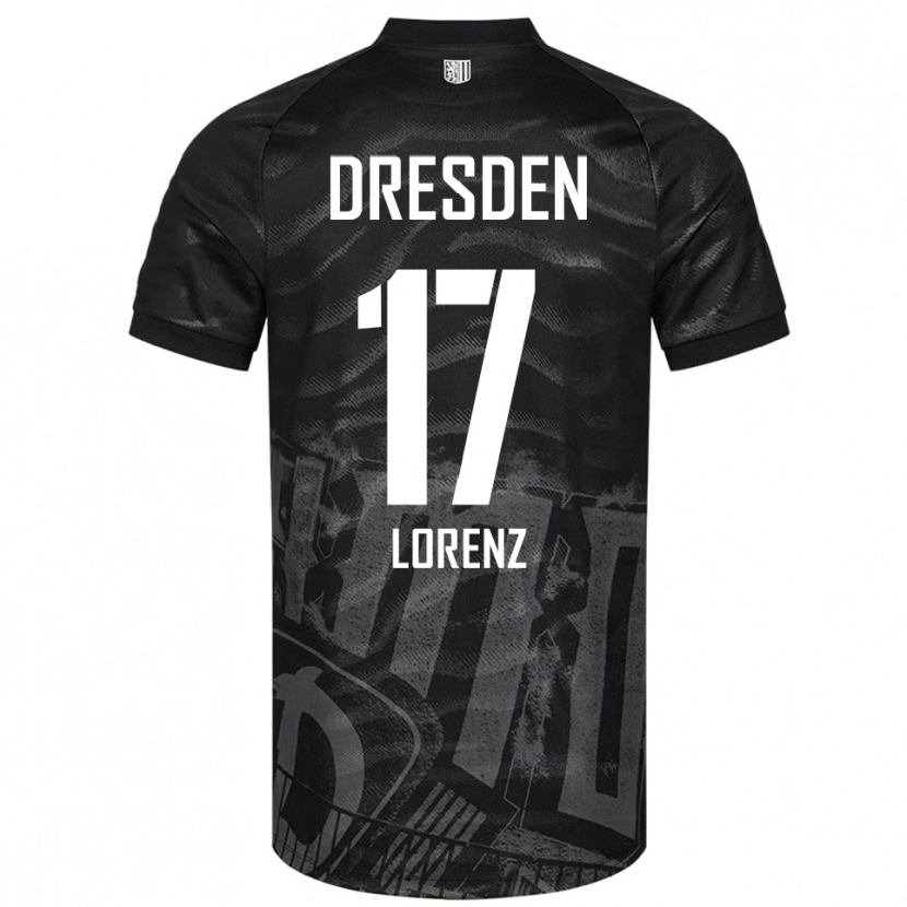 Danxen Damen Alwin Lorenz #17 Schwarz Grau Auswärtstrikot Trikot 2025/26 T-Shirt Österreich