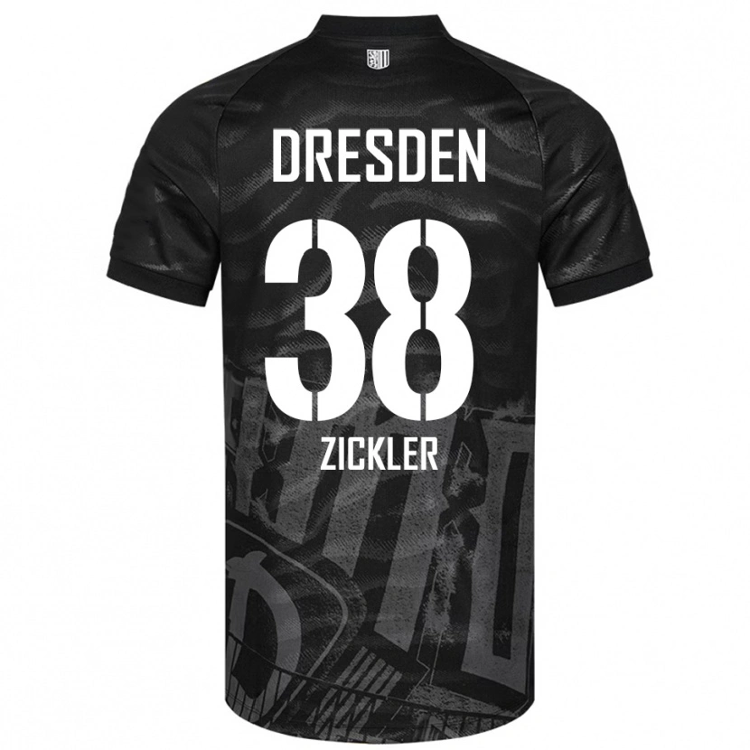 Danxen Damen Jakob Zickler #38 Schwarz Grau Auswärtstrikot Trikot 2025/26 T-Shirt Österreich