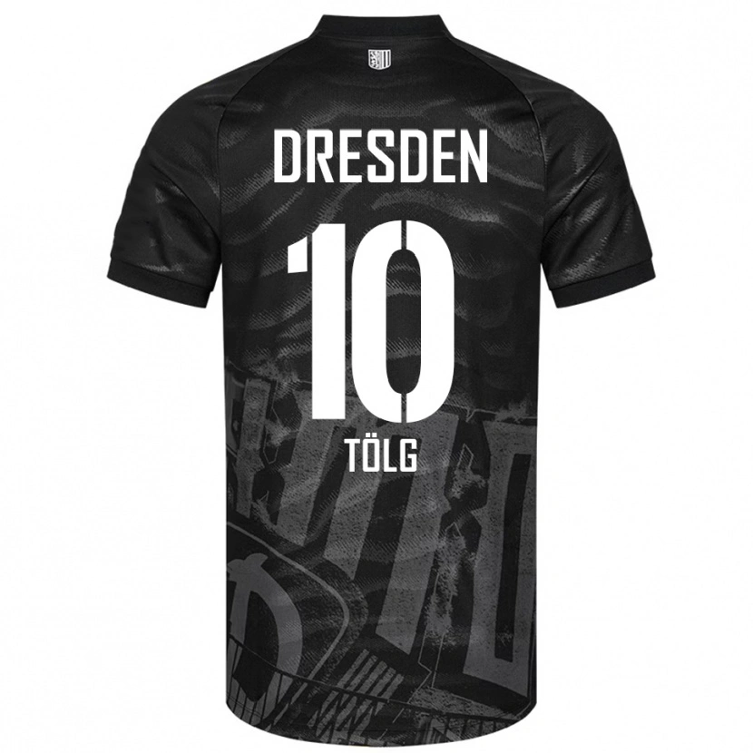Danxen Damen Cedric Tölg #10 Schwarz Grau Auswärtstrikot Trikot 2025/26 T-Shirt Österreich