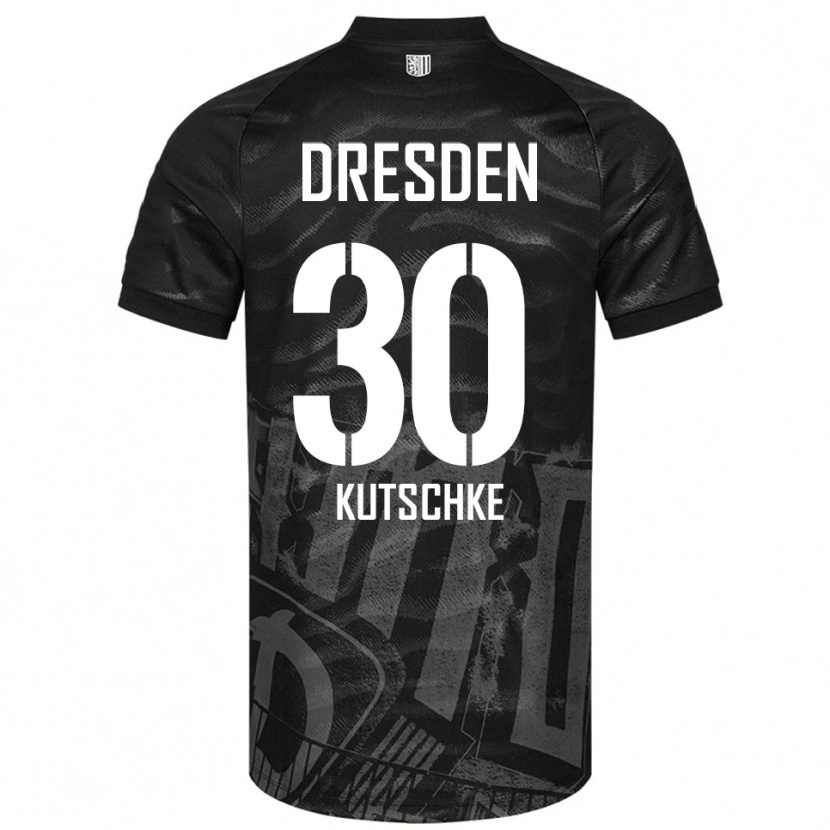 Danxen Damen Stefan Kutschke #30 Schwarz Grau Auswärtstrikot Trikot 2025/26 T-Shirt Österreich