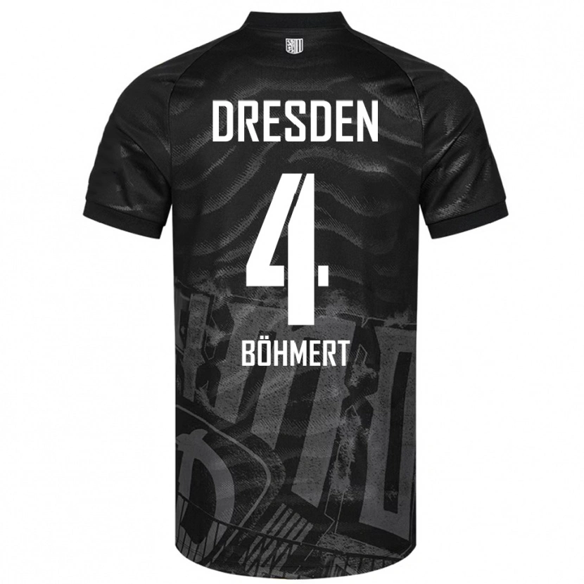 Danxen Damen Jonas Böhmert #4 Schwarz Grau Auswärtstrikot Trikot 2025/26 T-Shirt Österreich