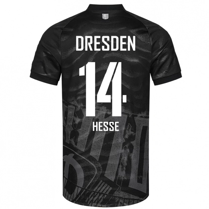 Danxen Damen Henrik Heße #14 Schwarz Grau Auswärtstrikot Trikot 2025/26 T-Shirt Österreich