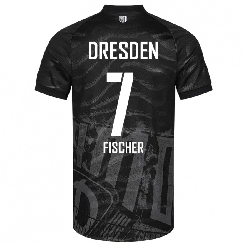 Danxen Damen Marc Fischer #7 Schwarz Grau Auswärtstrikot Trikot 2025/26 T-Shirt Österreich
