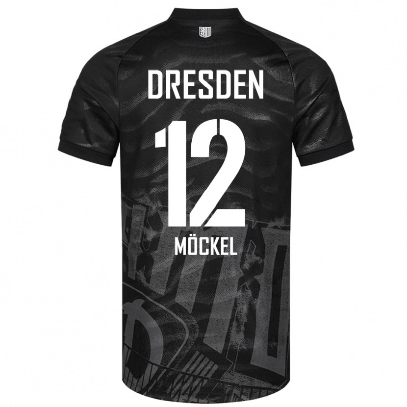 Danxen Damen Richard Möckel #12 Schwarz Grau Auswärtstrikot Trikot 2025/26 T-Shirt Österreich