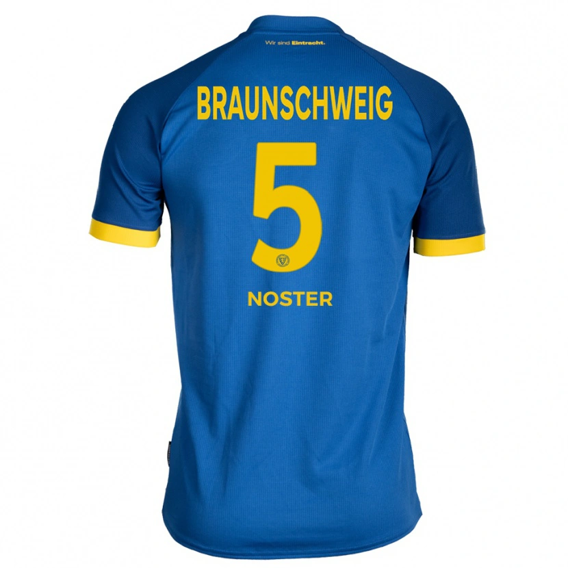 Danxen Damen Lasse Noster #5 Königsblau Gelb Auswärtstrikot Trikot 2025/26 T-Shirt Österreich